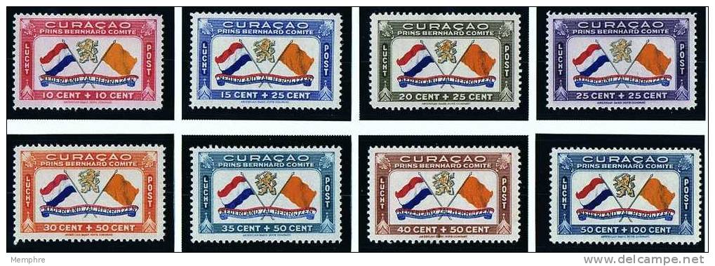 Neth. Antillen 1941  Prince Bernard Fund  Complete Set  MH - Niederländische Antillen, Curaçao, Aruba