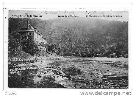 Cpa 19 Gorges De La Dordogne, Etablissement Religieux De Valette, Affranchissement Taxé - Autres & Non Classés