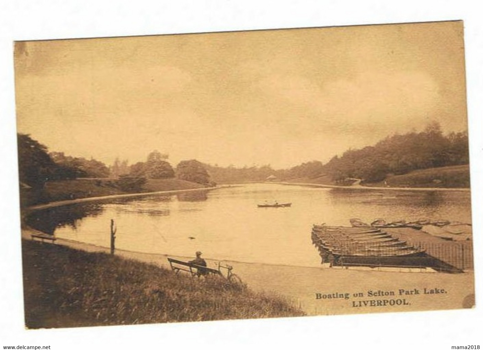 ANGLETERRE    Liverpool  .STEFTON PARK LAKE - Liverpool