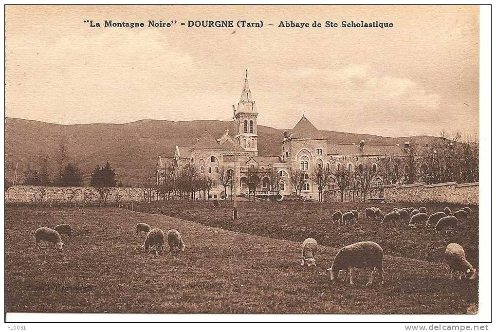 DOURGNE  Abbaye De Ste Scholastique - Dourgne