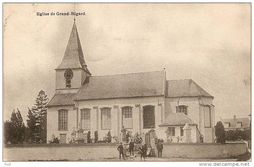Grand-Bigard / Groot Bijgaarden : Eglise --Kerk ----1906 - Dilbeek