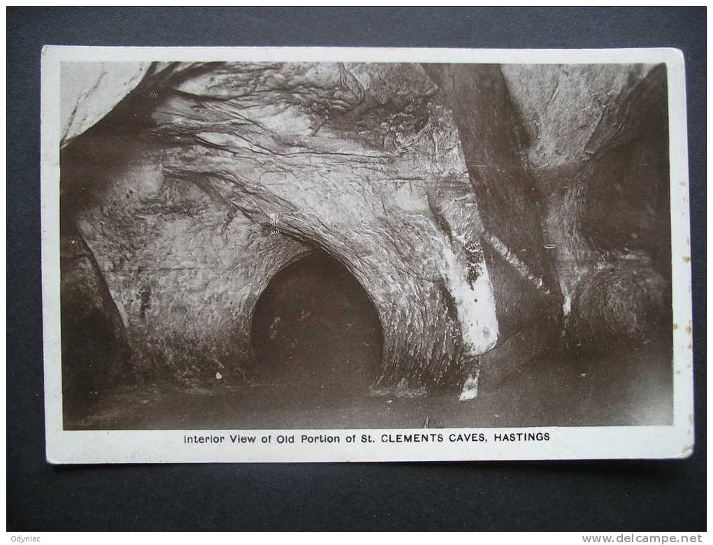 Interior View Of Old Portion Of St.Clements Caves - Hastings