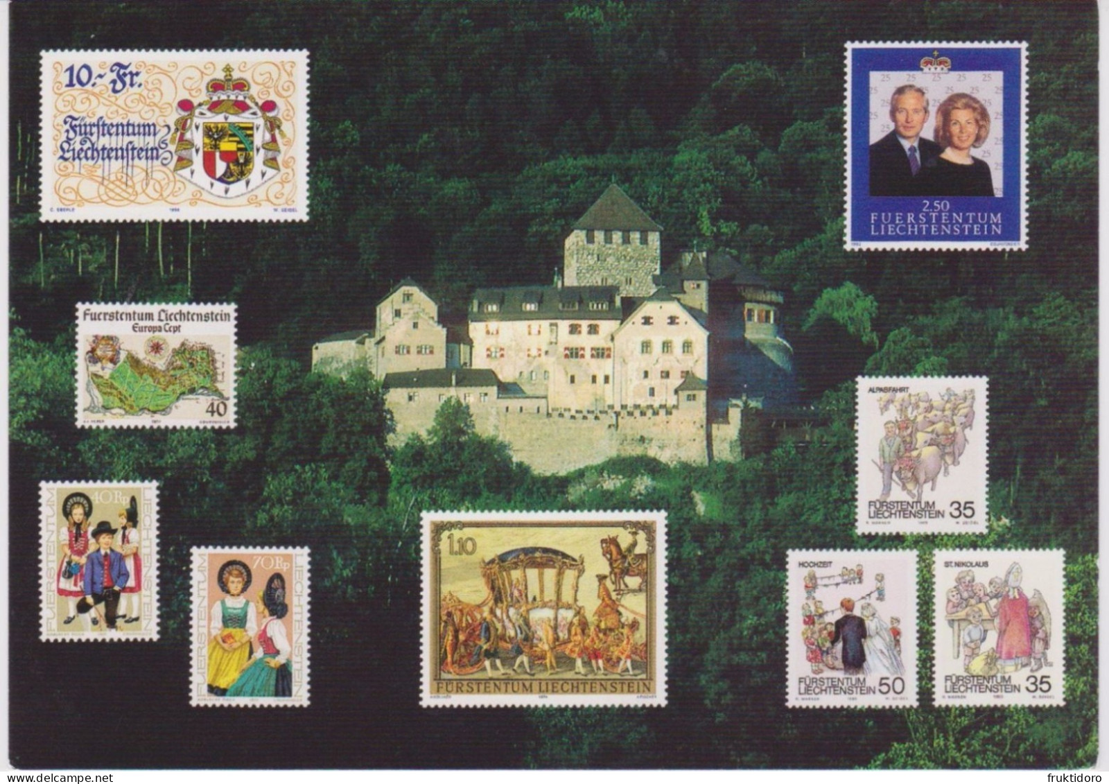 AKFL Liechtenstein Postcards Museum Domus - Toni Gstöhl / Sports / LIHGA 2006 / Vaduz / Mauren / Schellenberg