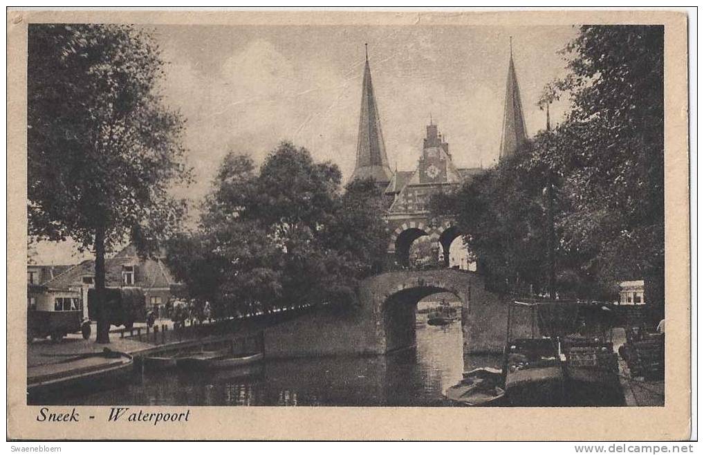 NL.- Sneek - Waterpoort - Uitgever: Rembrandt, Amsterdam. No. 3. - Sneek