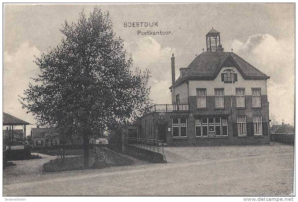 NL.- Soestdijk - Postkantoor -  Foto -  Pays-Bas. - Muziektent -  1929 - Soestdijk