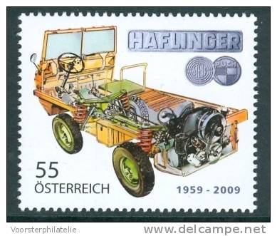 AUSTRIA 2009 HAFLINGER CARS AUTO MNH POSTFRISCH NEUF!!!! - Unused Stamps