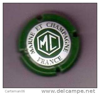 Capsule De Champagne - Marne Et Champagne (verte Et Blanche) - Marne Et Champagne