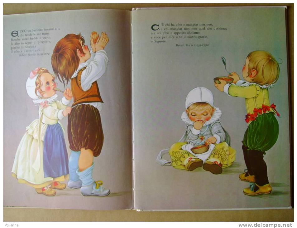 PQ/38 Janet E Anne Grahame Johnstone LE PREGHIERE DEI BAMBINI Ed. Paoline 1979 Illustrato - Niños Y Adolescentes