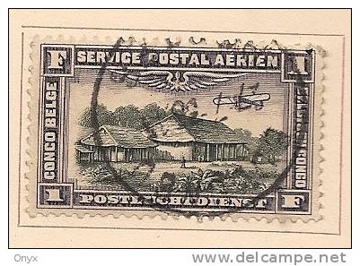 CONGO BELGE - 1 TIMBRE / POSTE AERIENNE / ANNEE 1920 - Usati