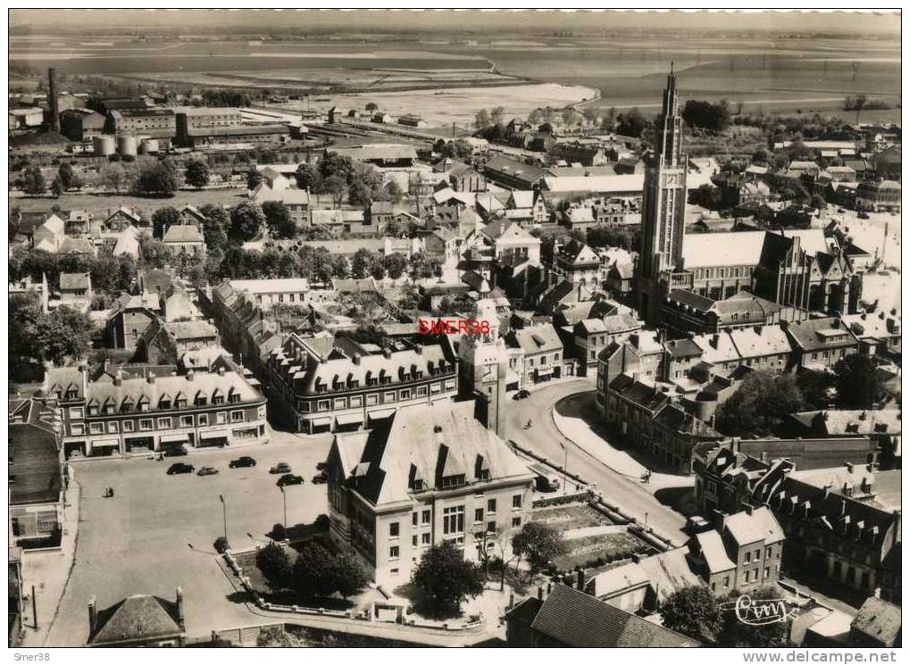 80 - ROYE - Vue Aerienne - Roye