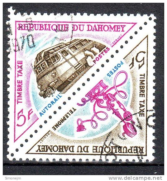 DAHOMEY - Timbres-taxe  N°41/42 Oblitéré TB - Usati