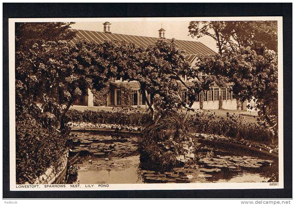 RB 663 - Postcard Sparrows Nest Lily Pond Lowestoft Suffolk - Lowestoft