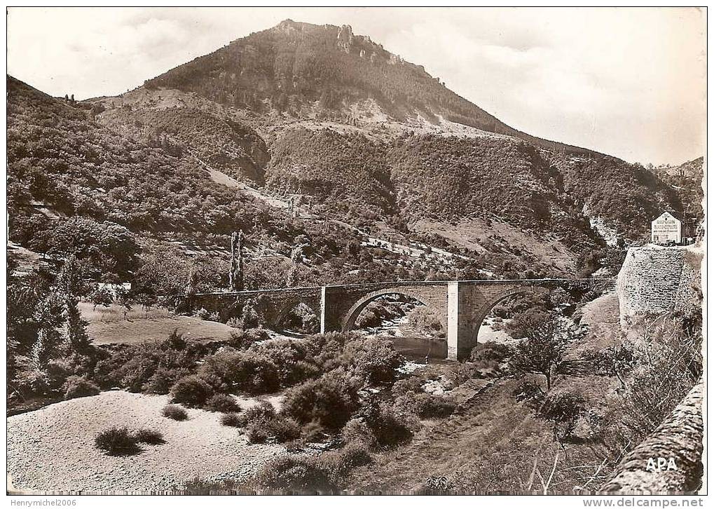 Lozère , Ispagnac , Le Pont Sur Le Tarn Et La Plage En 1962, Ed Photo Apa - Sonstige & Ohne Zuordnung