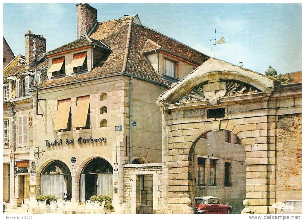 Cote D'or - Auxonne " Hotel Du Corbeau" 1 Rue Berbis , Ed Photo Cim - Auxonne