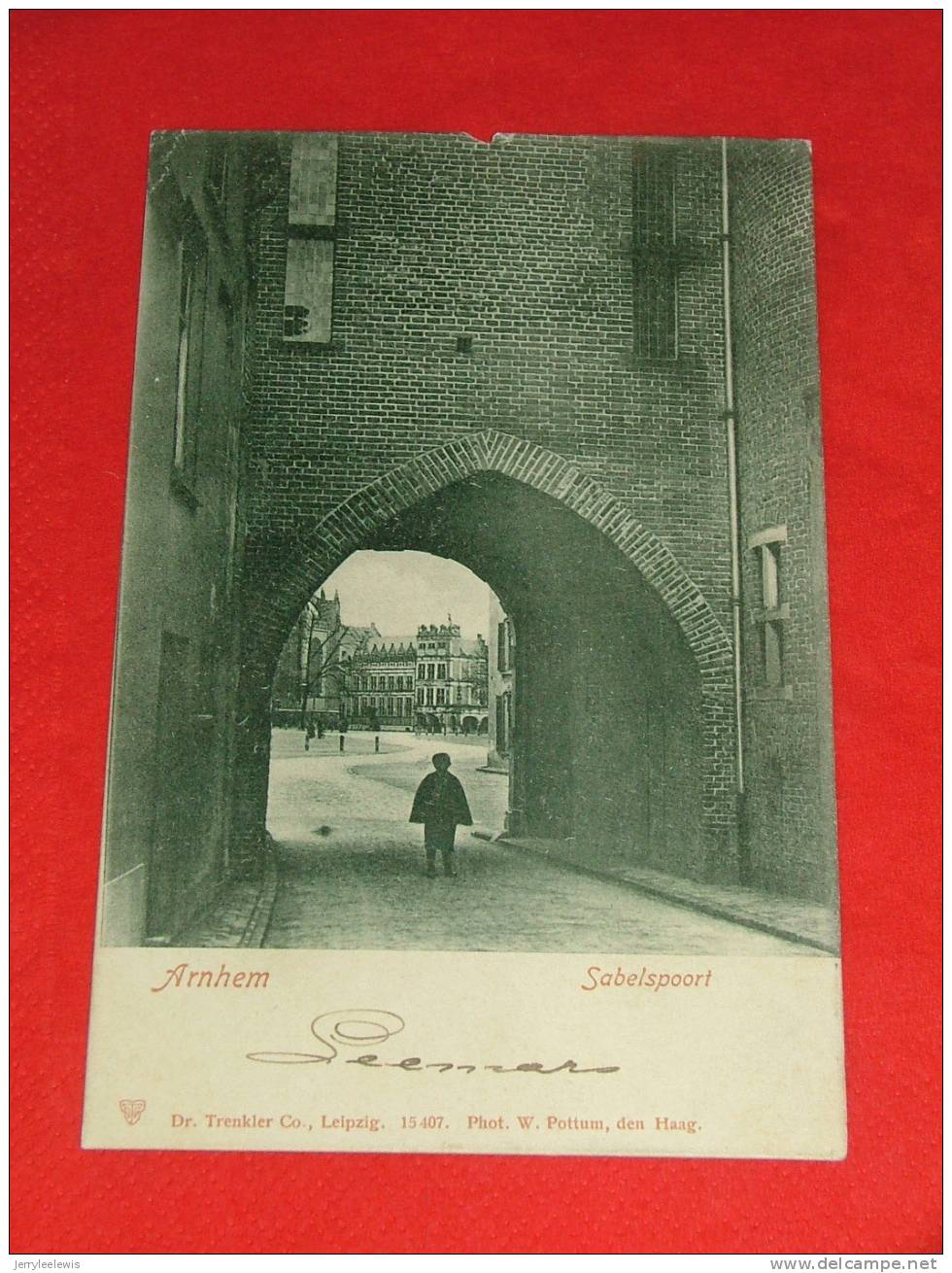 Arnhem  -  Sabelspoort  -  1903 -  ( 2 Scans )) - Arnhem