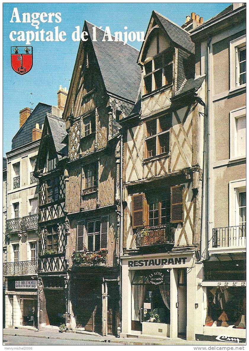 Maine Et Loire , Angers , Restaurant Rue De L'oisellerie   , Ed Photo Cim - Angers