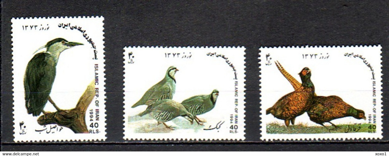 Iran 1994 Mi.No. 2614 - 2616  Birds New Year ( Nowruz ) 3v MNH**  3.60 € - Other & Unclassified