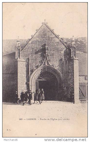 MORBIHAN LARMOR PORCHE DE L EGLISE - Larmor-Plage