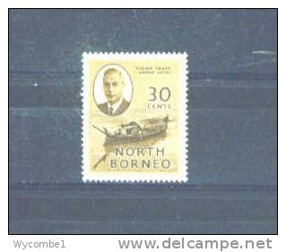 NORTH BORNEO - 1950  George VI  30c  MM - Noord Borneo (...-1963)