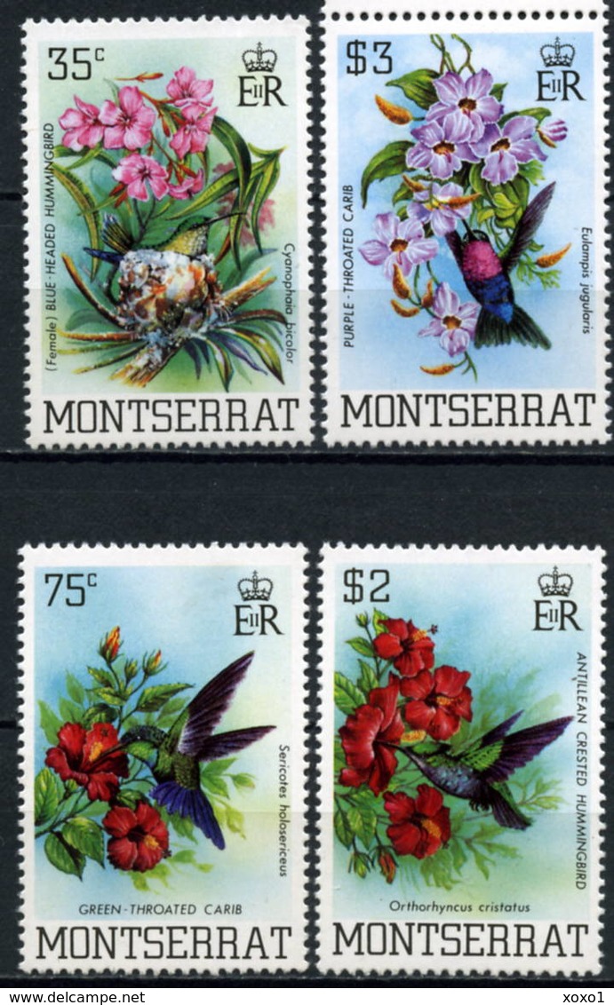 Montserrat 1983 MiNr. 507 - 510 Birds Hummingbirds 4v MNH** 15,00 € - Colibris