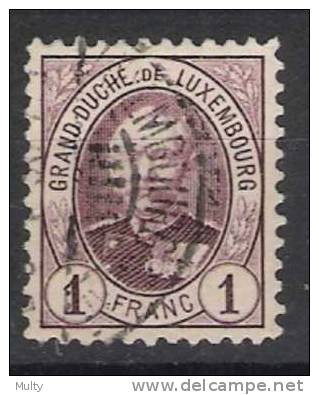 Luxemburg Y/T 66 (0) - 1891 Adolphe De Face