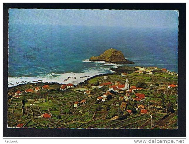 RB 664 - 1975 Postcard Porto Moniz Madeira Portugal 3$50 Rate To Colchester UK - Cachet Mark - Madeira