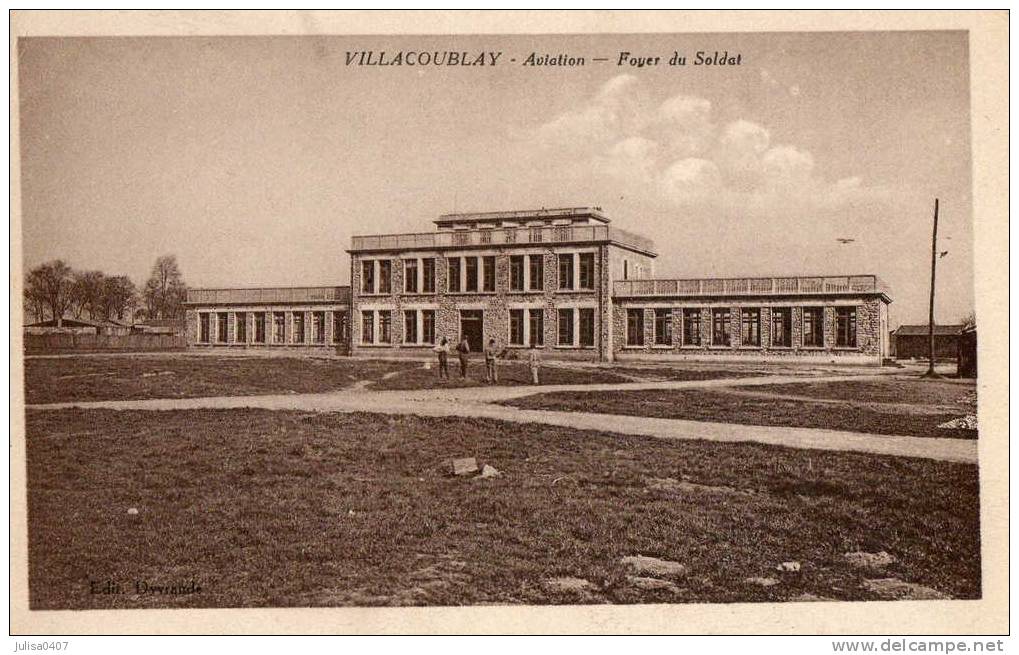 VILLACOUBLAY (78) Terrain D'aviation Foyer Du Soldat - Velizy