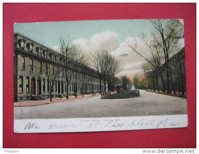 Camden NJ Lincoln Street   1906 Cancel  ----(ref 119) - Camden