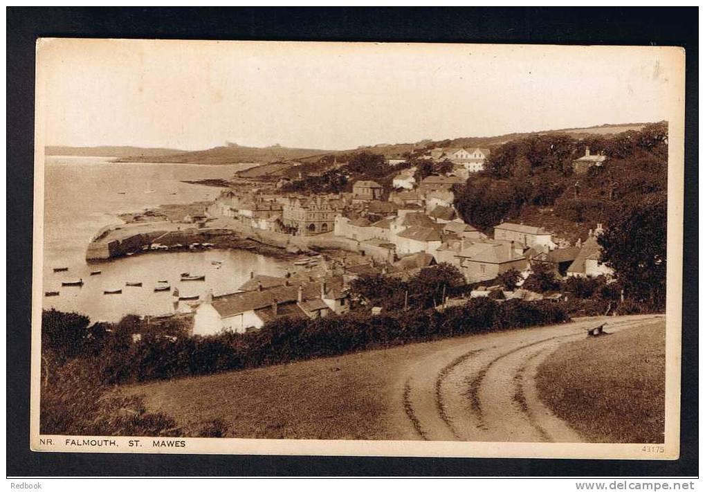RB 665 - 1933 Postcard St Mawes Near Falmouth Cornwall - Falmouth