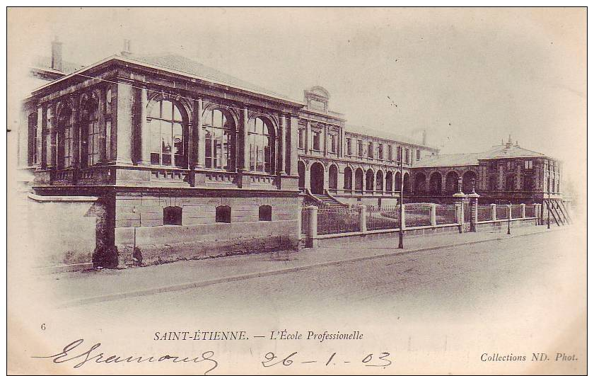 42 - ST ETIENNE - L´ECOLE PROFESSIONNELLE -  (06/548) - Saint Etienne