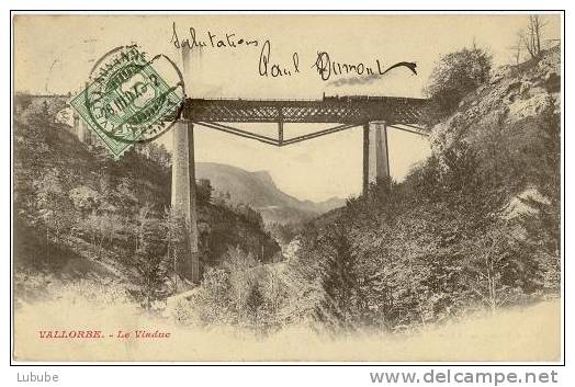 Vallorbe - Le Viaduc        1907 - Orbe