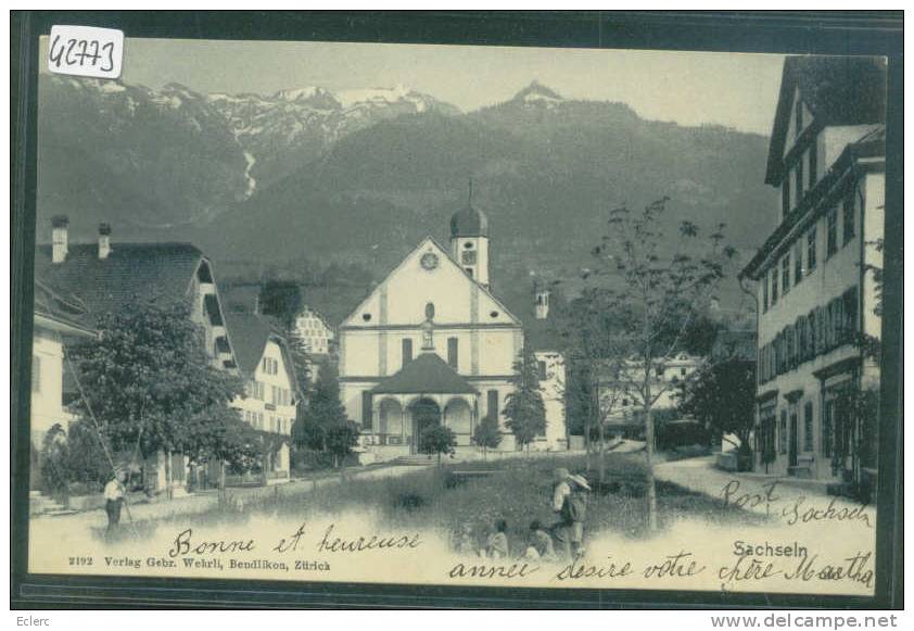 SACHSELN   - TB - Sachseln