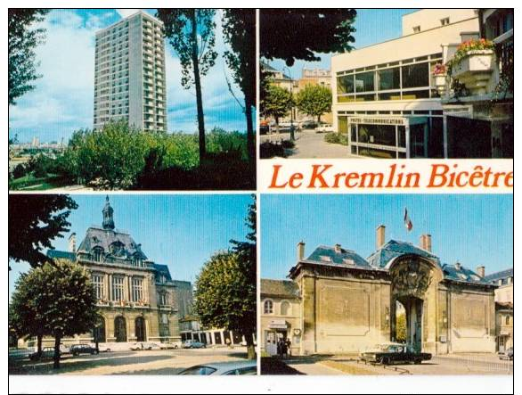 94 BON ETAT ECRITE LE KREMLIN BICETRE MAIRIE POSTE HOPITAL TOUR - Kremlin Bicetre