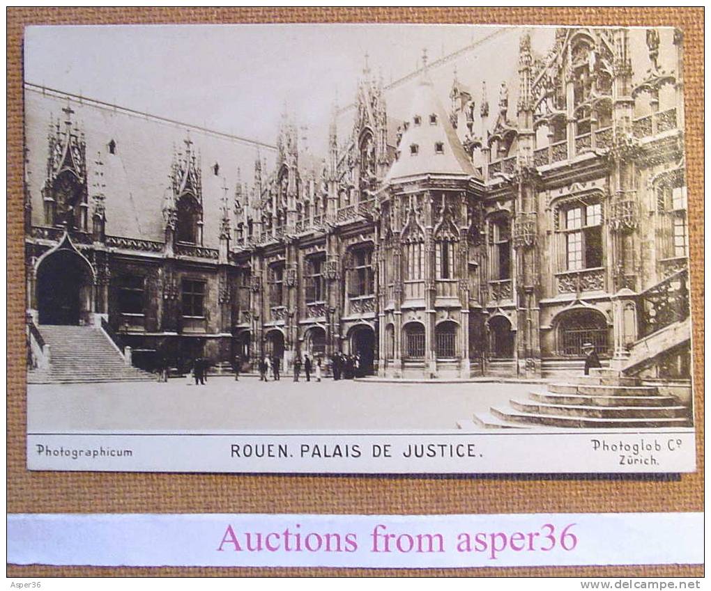 Rouen, Palais De Justice  (Chocolat Tobler) - Rouen