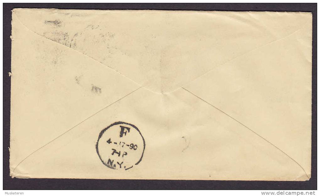United States Uprated Private Postal Stationery Ganzsache CALHOUN ROBBINS & CO, New York 1900 Cover Arrival Cancel - ...-1900