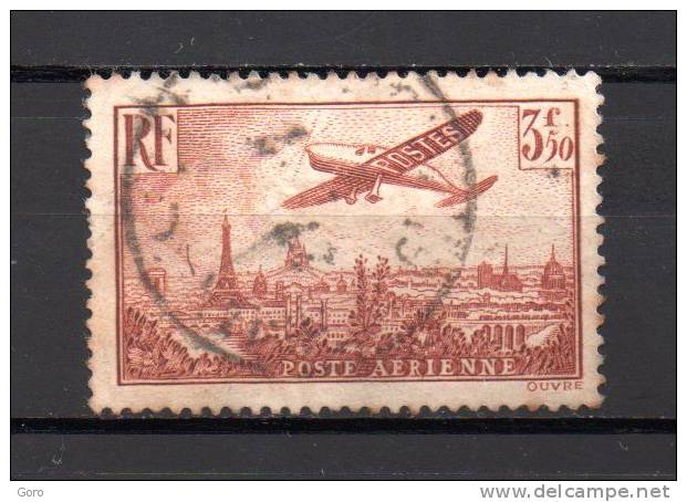 Francia    1936  .-   Y&T Nº    13   Aéreo - 1927-1959 Gebraucht