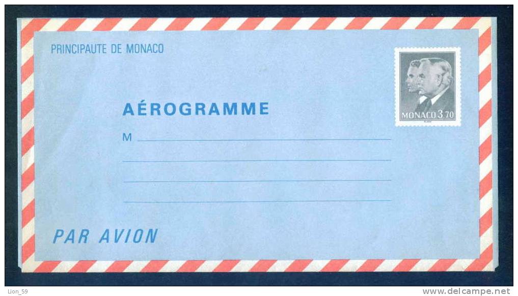 MONACO - AEROGRAMME Stationery Entier Ganzsache - AE216 - Postwaardestukken