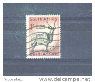 SOUTH AFRICA - 1954  Wild Animal Definitive  1s  FU - Other & Unclassified