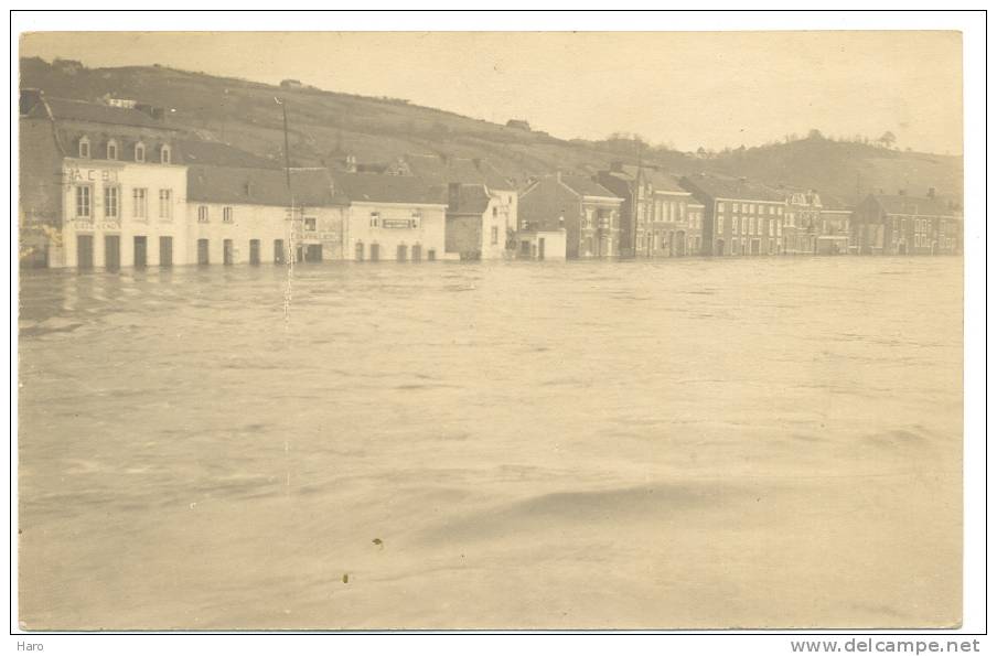 ENGIS - Le Vinâve - Photo Carte Des Inondations Du 1 Janvier 1926 (49)b52 - Engis