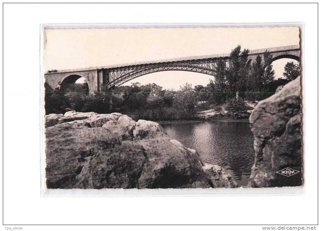 34 CESSENON SUR ORB (envs St Chinian) Pont De Réals, Pont Sur L'Orb, Ed Morina, CPSM 9x14, 194? - Autres & Non Classés