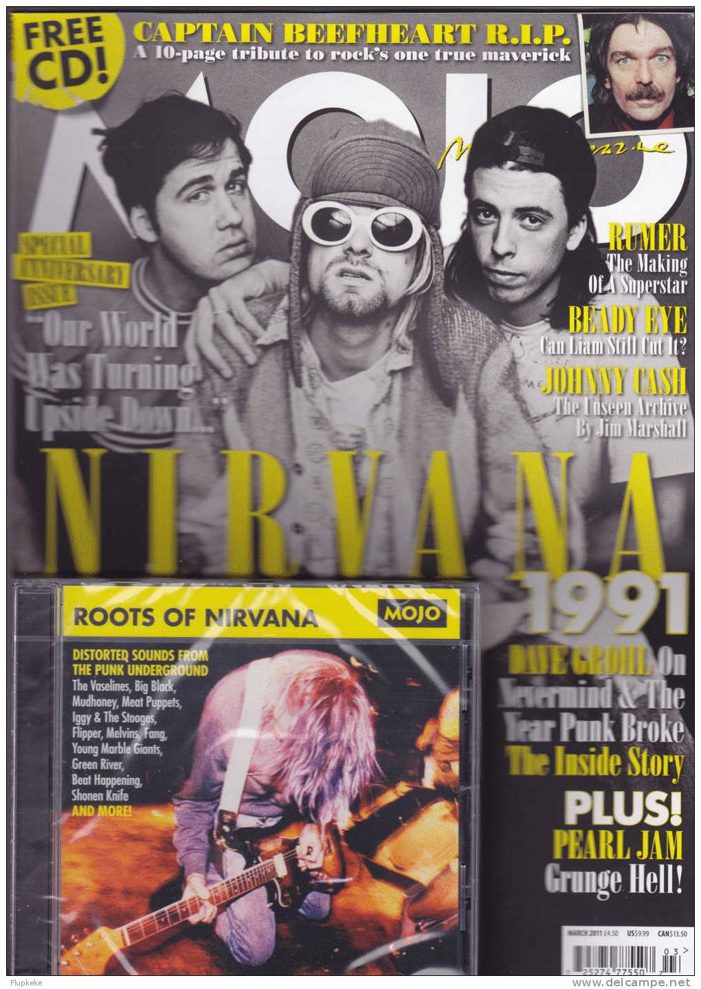 Mojo 208 March 2011 Nirvana 1991 - Divertimento