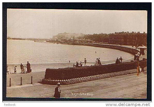 RB 669 -  Early Real Photo Postcard Weymouth Bay Dorset - Weymouth