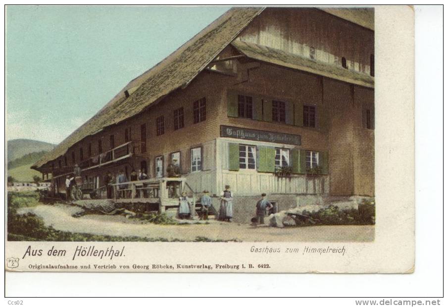 Aus Dem Höllenthal Gasthaus Zum Himmelreich - Höllental
