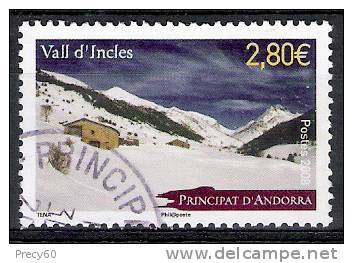 Andorre Fr-2008 Y&T N° Xxx, 2,80€ Vallée D´Incles - Gebruikt