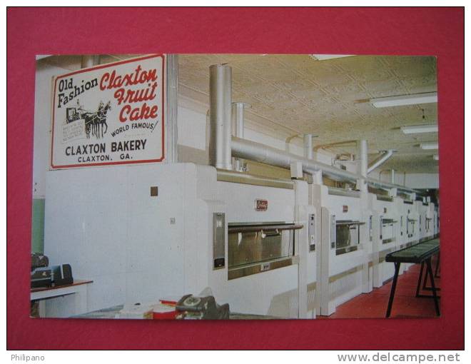 Early Chrome---  Claxton Ga --Old Fashioned Claxton Fruit Cake -------(ref 122) - Other & Unclassified