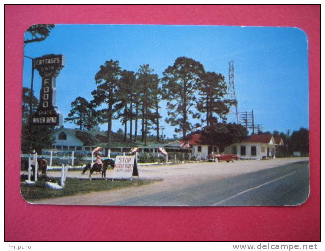 Early Chrome---   River Bend Amusement Park 10 Miles South Albany Ga       -------(ref 122) - Andere & Zonder Classificatie