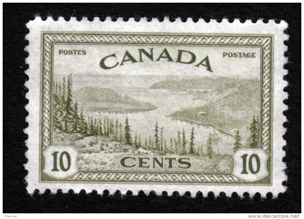 Canada, Scott 269, Mint No Gum, Great Bear Lake, Mackenzie, Issued 1946 - Unused Stamps