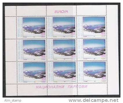 1999 Makedonien Macedonien  Sheet   Mi. 162-3 **MNH  Europa - 1999