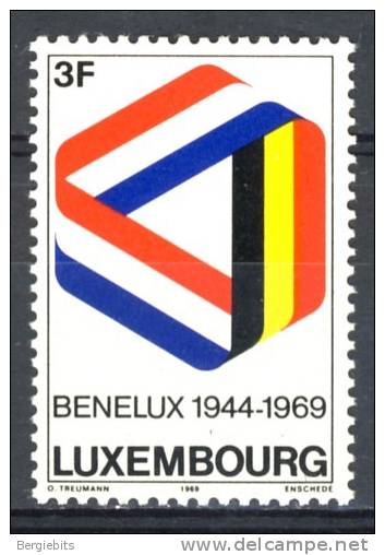 1969 Luxembourg Complete MNH Set Of 1 Stamp " Benelux  " Europa Sympathy Issue " - Ungebraucht