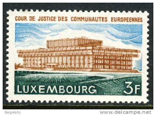 1972 Luxembourg Complete MNH Set Of 1 Stamp " Court Of Justice  " Europa Sympathy Issue " - Ungebraucht